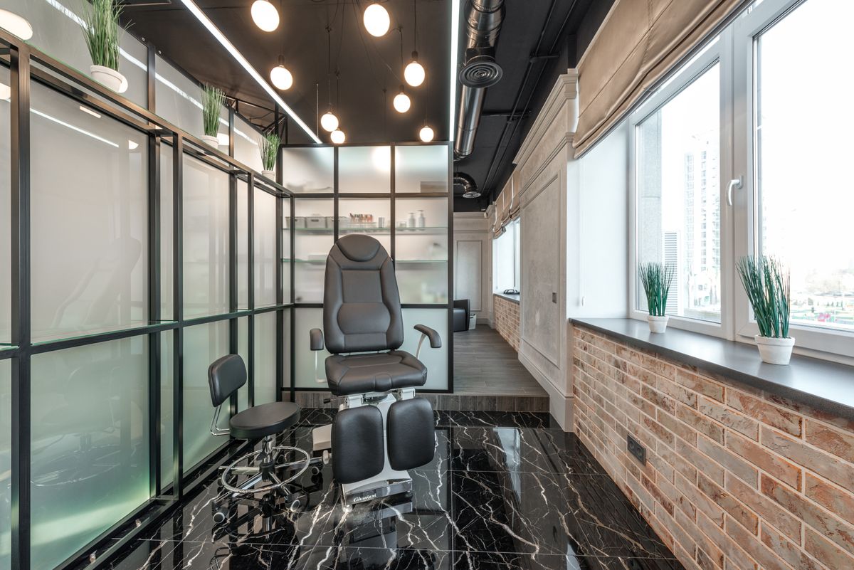Salon studio interior